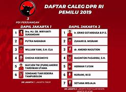 Daftar Caleg Dprd Dki Jakarta Dapil 7